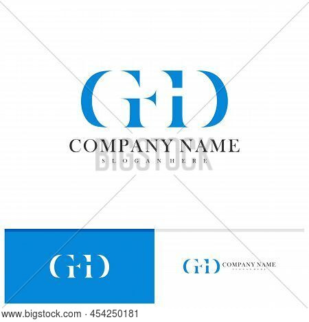 Letter G F D Logo Vector Template, Creative G F D Logo Design Concepts