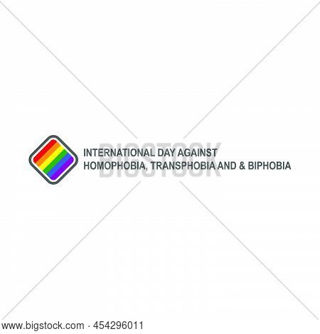 Homophobia, Transphobia, And Biphobia Icon Design Illustration