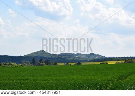 The Wide Green Eifel Hill During May