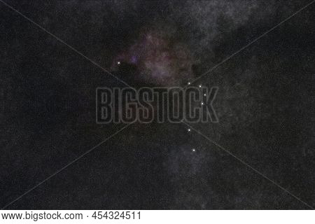 Horologium Star Constellation, Night Sky, Cluster Of Stars, Deep Space, Clock Constellation, Pendulu