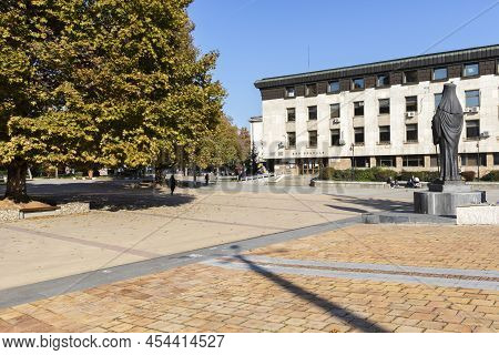 Autumn View Of Center Of Town Of Lovech, Bulgaria