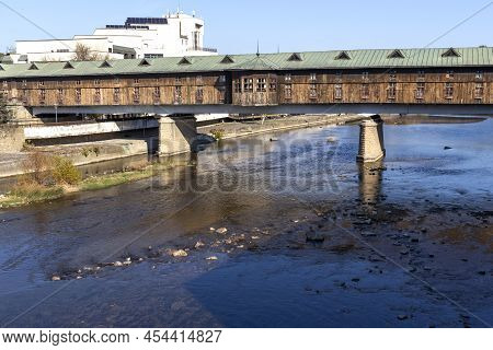 Autumn View Of Center Of Town Of Lovech, Bulgaria