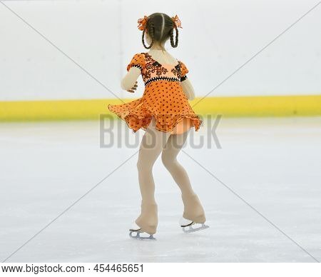 Girl Figure Skating