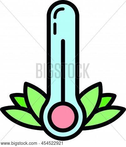 Eco Friendly Alternative Energy Source And Waste Recycling Icon, Concept Green Eco Earth Cartoon Sim