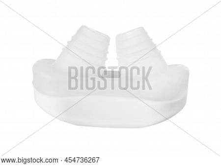 Anti-snoring Device For Nose Isolated On White