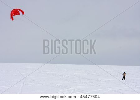 Kite sciatore