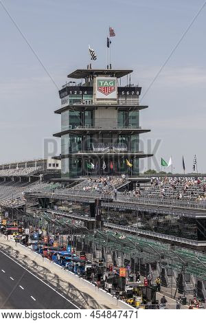 Indianapolis - Circa May 2022: Indy 500 Practice Sessions At Indianapolis Motor Speedway, Including 
