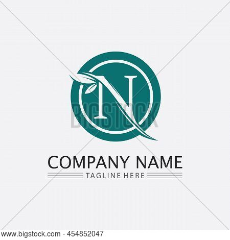 N Letter Logo Template