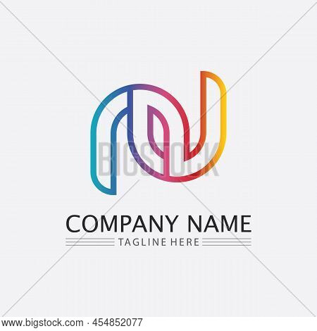 N Letter Logo Template