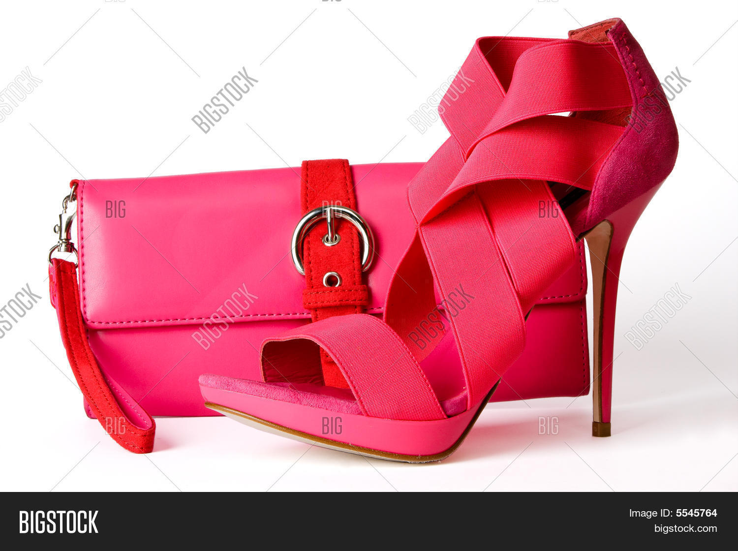 Pink Shoes Purse Image & Photo (Free Trial) Bigstock