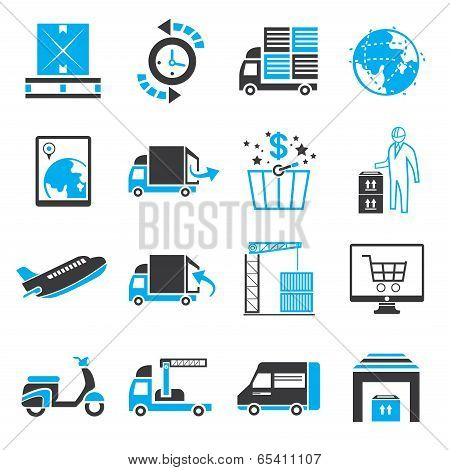 shipping service icons