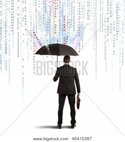 Antivirus And Firewall Concept