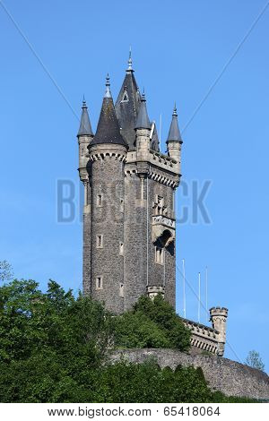 Tower In Dillenburg, Hesse, Germany