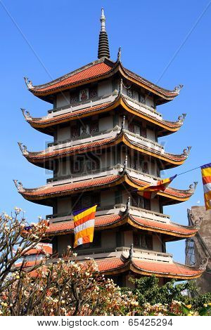 Buddhist Pagoda Vinh Nghiem In Ho Chi Minh City (saigon), Vietnam