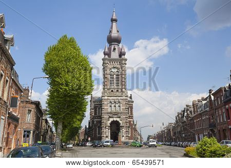 Church Od Saint Michael In Valenciennes