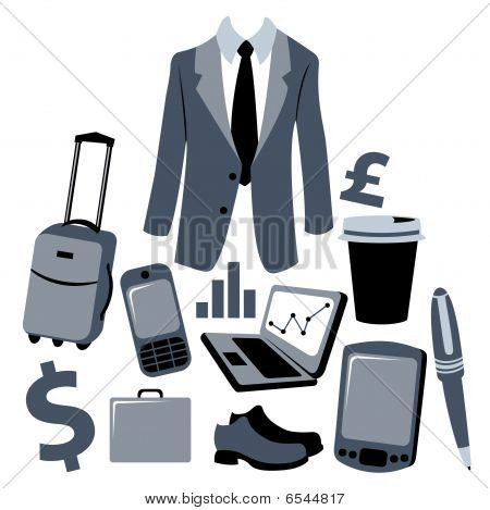 Bussiness Man Zubehör set