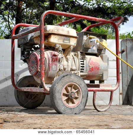 Dirty Old Portable Generator