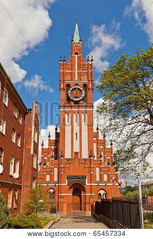 Philharmonic Organ Hall (1907) In Kaliningrad, Russia