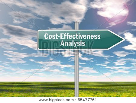 Signpost Cost-effectiveness Analysis