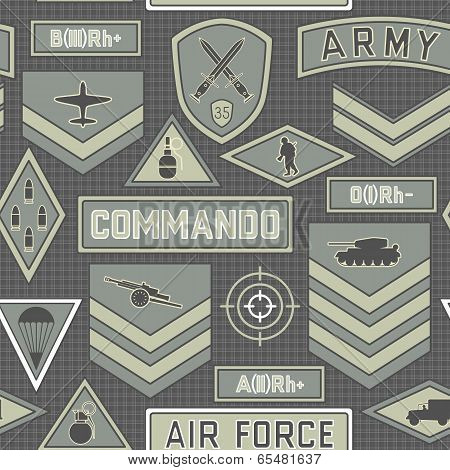 Seamless Military Pattern 10