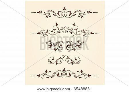 Floral Decoration Vector