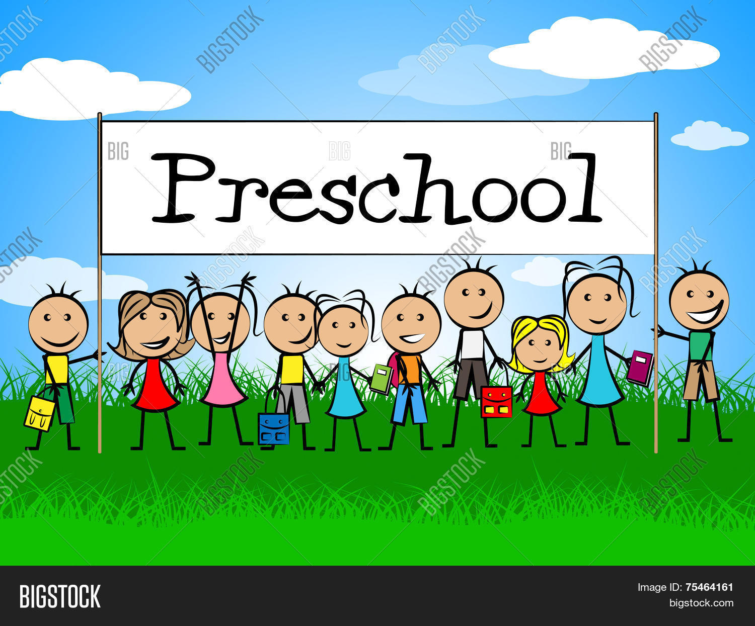 Preschool Kids Banner Image & Photo (Free Trial) | Bigstock