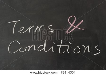 Terms And Conditions