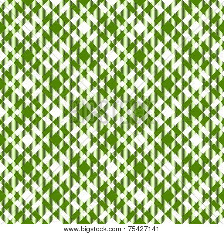 Checkered Tablecloths Pattern Green - Endless