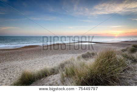Sand Dunes At Hengistbury Head