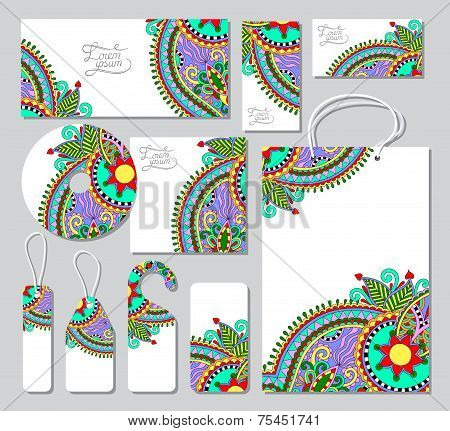 set of elements for stylish  bussiness equipments