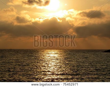 Tyrrhenian Sea, Sunset