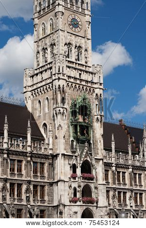 Munich, Germany skyline at City Hall
