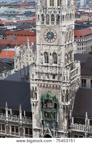 Munich, Germany skyline at City Hall