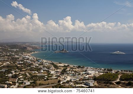 View On Kefalos Bay; Kos; Greece