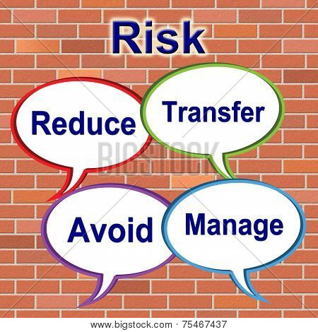 Risk Words Indicates Unstable Beware And Risky