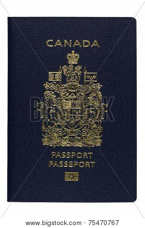 Isolated New Canadian ePassport