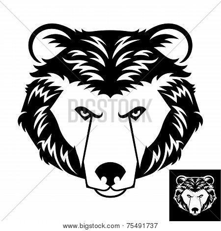Bear Head Logo or Icon