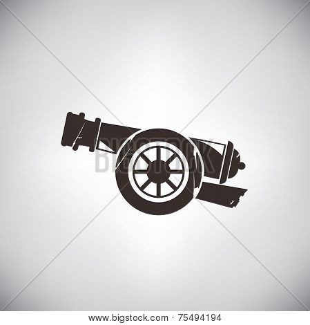ancient cannon vector