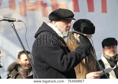 Journalist Sergei Parkhomenko