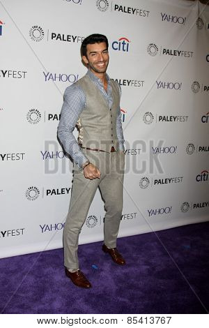LOS ANGELES - MAR 15:  Justin Baldoni at the PaleyFEST LA 2015 - 