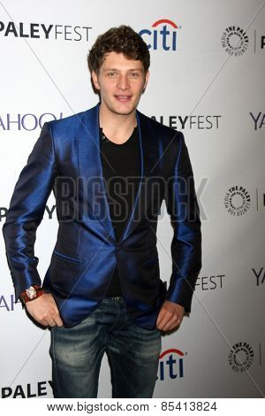 LOS ANGELES - MAR 15:  Brett Dier at the PaleyFEST LA 2015 - 