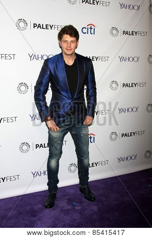 LOS ANGELES - MAR 15:  Brett Dier at the PaleyFEST LA 2015 - 