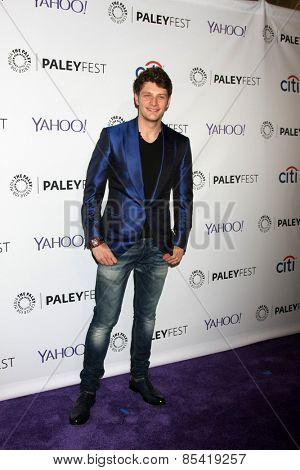 LOS ANGELES - MAR 15:  Brett Dier at the PaleyFEST LA 2015 - 