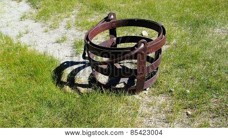 Rusty basket