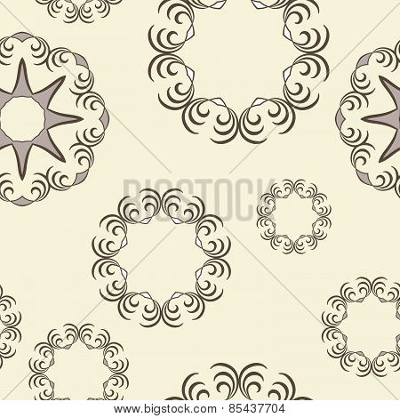Geometric seamless pattern