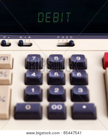 Old Calculator - Debit