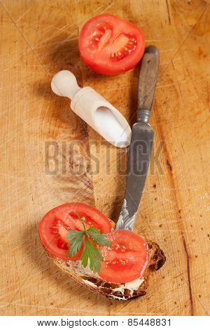 vegetable ingredients of breakfast
