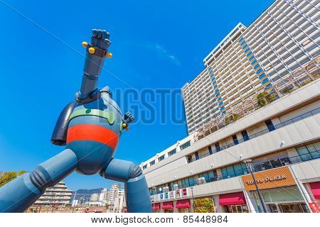 Gigantor Robot in Kobe Japan