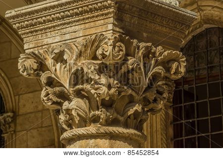 Corinthian Order Column