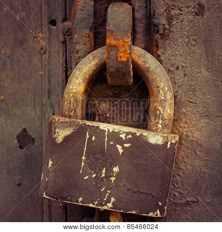Old Rusty Doorlock